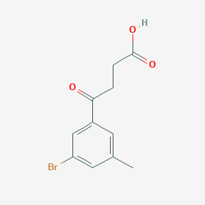 4-(3-Bromo-5-methylphenyl)-4-oxobutyric acid - 898767-43-6