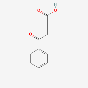 2,2-Dimethyl-4-(4-methylphenyl)-4-oxobutyric acid - 71821-98-2