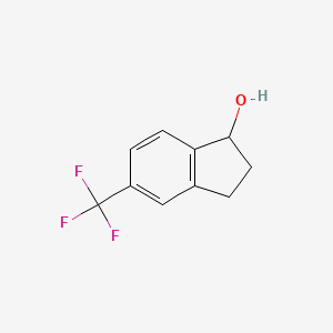 5-(trifluoromethyl)-2,3-dihydro-1H-inden-1-ol - 869725-57-5