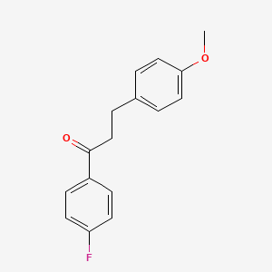 4'-Fluoro-3-(4-methoxyphenyl)propiophenone - 898775-78-5