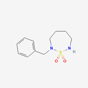 2-Benzyl-1,2,7-thiadiazepane 1,1-dioxide - 1017782-61-4