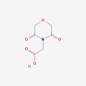 (3,5-Dioxomorpholin-4-yl)acetic acid - 938459-18-8