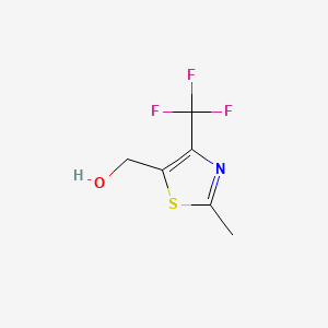 (2-Methyl-4-(trifluoromethyl)thiazol-5-yl)methanol - 1000339-72-9