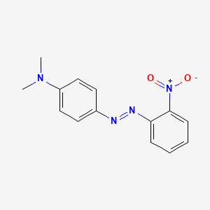 N,N-Dimethyl-p-((o-nitrophenyl)azo)aniline - 3010-38-6