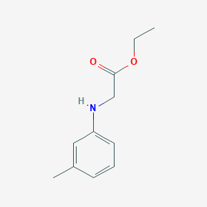 Ethyl [(3-methylphenyl)amino]acetate - 21911-66-0