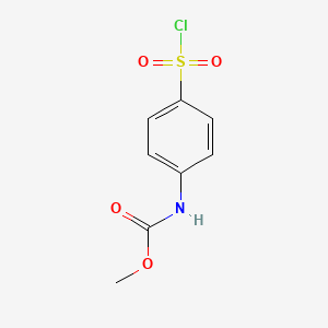 Methyl [4-(chlorosulfonyl)phenyl]carbamate - 21926-53-4