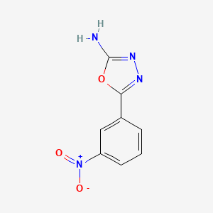 5-(3-Nitrophenyl)-1,3,4-oxadiazol-2-amine - 7659-02-1