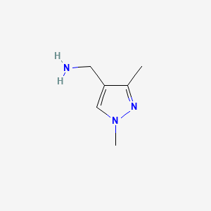 (1,3-dimethyl-1H-pyrazol-4-yl)methanamine - 400756-28-7
