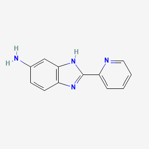 2-pyridin-2-yl-3H-benzimidazol-5-amine - 55396-63-9