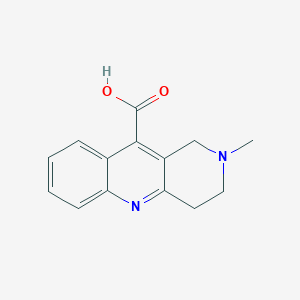 2-Methyl-1,2,3,4-tetrahydrobenzo[b][1,6]naphthyridine-10-carboxylic acid - 380432-30-4