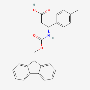 (R)-3-((((9H-Fluoren-9-yl)methoxy)carbonyl)amino)-3-(p-tolyl)propanoic acid - 479064-98-7