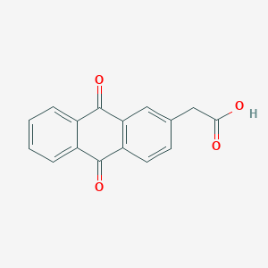 2-(9,10-Dioxo-9,10-dihydro-2-anthracenyl)-acetic acid - 76161-80-3