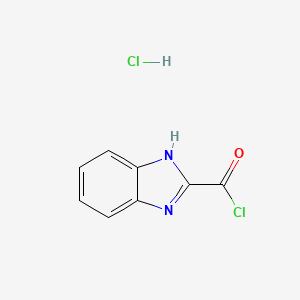1H-benzimidazole-2-carbonyl chloride hydrochloride - 337508-58-4