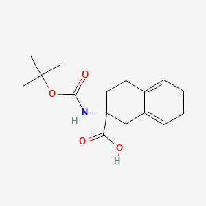 2-(Boc-amino)-1,2,3,4-tetrahydronaphthalene-2-carboxylic acid - 98569-12-1