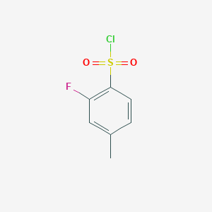 2-Fluoro-4-methylbenzenesulfonyl chloride - 518070-29-6