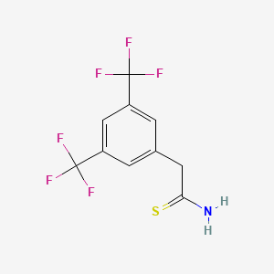 2-[3,5-Bis(trifluoromethyl)phenyl]ethanethioamide - 691868-49-2