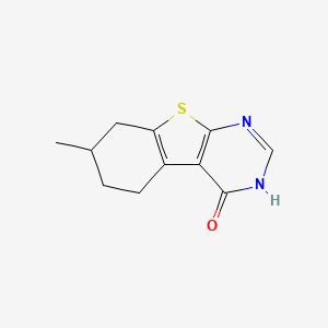 7-methyl-5,6,7,8-tetrahydro[1]benzothieno[2,3-d]pyrimidin-4(3H)-one - 95211-71-5