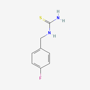 N-(4-fluorobenzyl)thiourea - 405-74-3