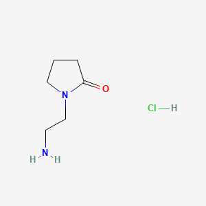 1-(2-Aminoethyl)pyrrolidin-2-one hydrochloride - 92885-03-5