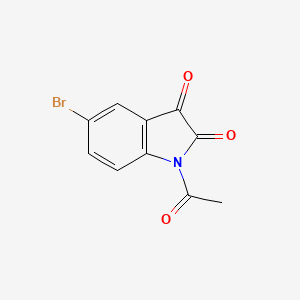 1-Acetyl-5-bromo-1H-indole-2,3-dione - 81964-65-0