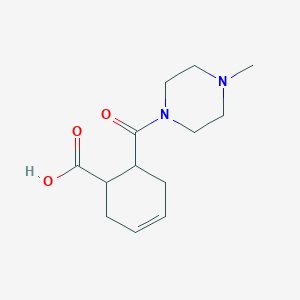6-(4-Methyl-piperazine-1-carbonyl)-cyclohex-3-enecarboxylic acid - 436087-12-6