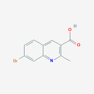 7-Bromo-2-methylquinoline-3-carboxylic acid - 610277-19-5