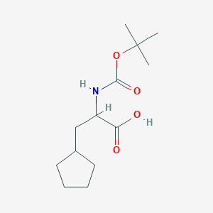 Boc-beta-cyclopentyl-DL-alanine - 401514-71-4