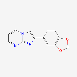2-(1,3-Benzodioxol-5-yl)imidazo[1,2-a]pyrimidine - 866138-02-5