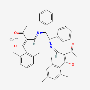 (1S,2S)-N,N'-Bis(3-oxo-2-(2,4,6-trimethylbenzoyl)butylidene)-1,2-diphenylethylenediaminato Cobalt(II) - 171200-71-8