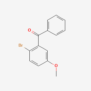 (2-Bromo-5-methoxyphenyl)(phenyl)methanone - 60080-98-0