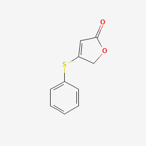 4-(Phenylthio)-2(5H)-furanone - 57061-30-0