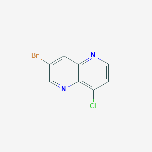 3-Bromo-8-chloro-1,5-naphthyridine - 97267-61-3