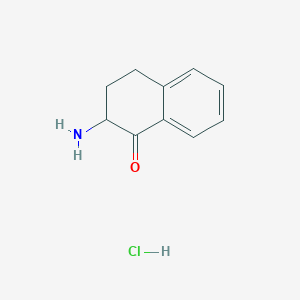 2-Amino-1,2,3,4-tetrahydronaphthalen-1-one hydrochloride - 6298-95-9
