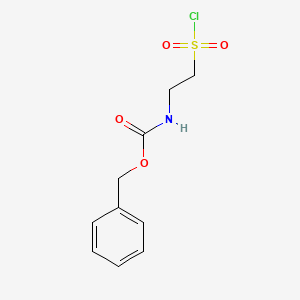 Benzyl 2-(chlorosulfonyl)ethylcarbamate - 52530-50-4