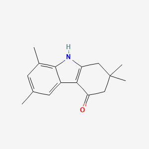 2,2,6,8-Tetramethyl-1,2,3,9-tetrahydro-4H-carbazol-4-one - 166099-06-5