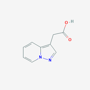 2-{Pyrazolo[1,5-a]pyridin-3-yl}acetic acid - 118055-03-1
