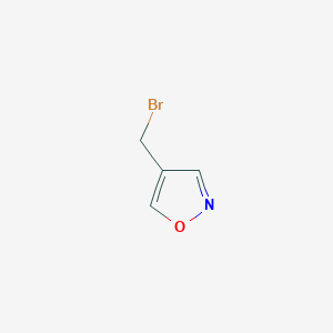 4-(Bromomethyl)-1,2-oxazole - 6455-40-9