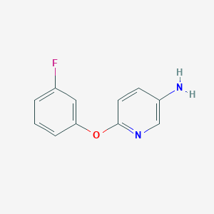6-(3-Fluorophenoxy)pyridin-3-amine - 954252-97-2