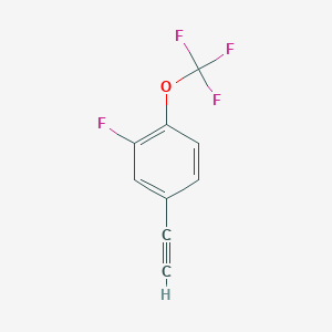 3-Fluoro-4-(trifluoromethoxy)phenylacetylene - 912617-68-6