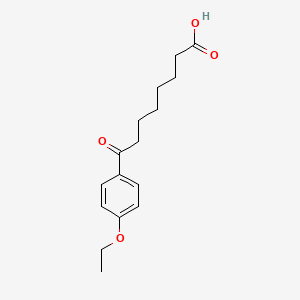 8-(4-Ethoxyphenyl)-8-oxooctanoic acid - 898791-71-4