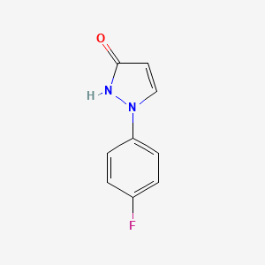 1-(4-fluorophenyl)-1H-pyrazol-3-ol - 939044-47-0