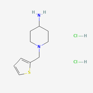 1-(Thiophen-2-ylmethyl)piperidin-4-amine dihydrochloride - 57645-59-7