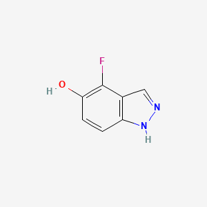 4-Fluoro-1H-indazol-5-OL - 478838-63-0