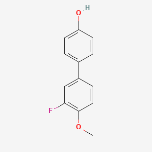 4-(3-Fluoro-4-methoxyphenyl)phenol - 1136617-28-1