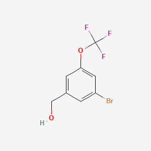 (3-Bromo-5-(trifluoromethoxy)phenyl)methanol - 1026201-95-5