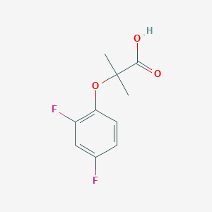 2-(2,4-Difluorophenoxy)-2-methylpropanoic acid - 667413-00-5