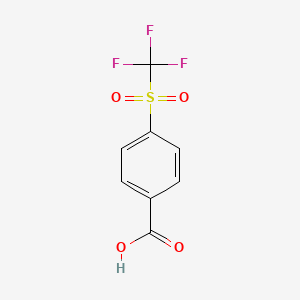 4-(trifluoromethylsulfonyl)benzoic Acid - 312-22-1