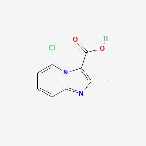5-Chloro-2-methylimidazo[1,2-a]pyridine-3-carboxylic acid - 885275-55-8