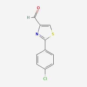 2-(4-CHLORO-PHENYL)-THIAZOLE-4-CARBALDEHYDE - 21278-77-3