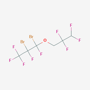 1,2-dibromopentafluoropropyl 2,2,3,3-tetrafluoropropyl ether - 396716-51-1
